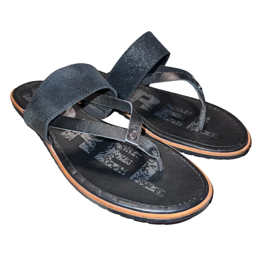 Sorel Ella Flip Black Sandals